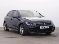 Blue Used 2024 VW Golf VIII R-line Hatchback | £23,990 (Fair price)