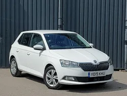 White Used 2019 Skoda Fabia SE Hatchback | £9,998 (Fair price)