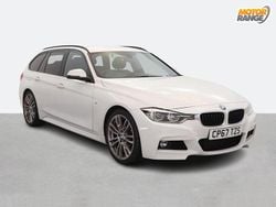 White Used 2017 BMW 320 M Sport Estate | £17,295 (Fair price)