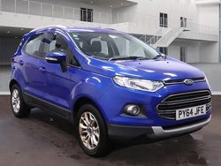 Blue Used 2015 Ford Ecosport Titanium SUV | £3,990 (Good price)