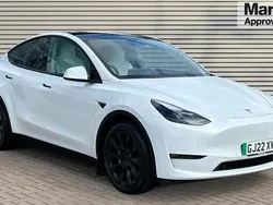 White Used 2022 Tesla Model Y Long Range AWD SUV | £27,574
