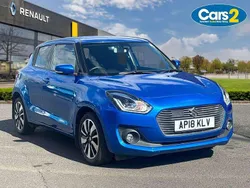 Blue Used 2018 Suzuki Swift SZ5 Hatchback | £7,295 (Fair price)