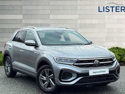 Silver Used 2022 VW T-Roc R-line SUV | £20,961 (Fair price)