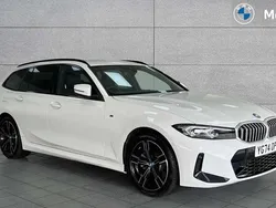 White Used 2024 BMW 330e M Sport Estate | £34,515 (Good price)