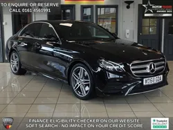 Black Used 2018 Mercedes E200 AMG line Sedan | £17,970