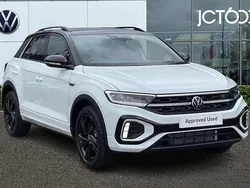 White New 2025 VW T-Roc Black Edition SUV | £32,430 (Fair price)