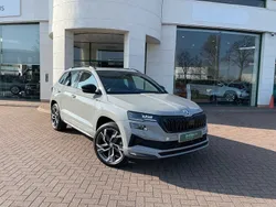 Meteor grey Used 2024 Skoda Karoq SportLine SUV | £29,990 (Fair price)