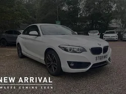 White Used 2019 BMW 218 Sport Line Coupe | £15,100 (Good price)