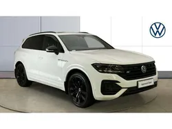 White Used 2021 VW Touareg Black Edition SUV | £43,268 (Fair price)