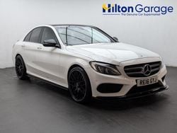 White Used 2016 Mercedes C250 AMG line Sedan | £12,350 (Good price)
