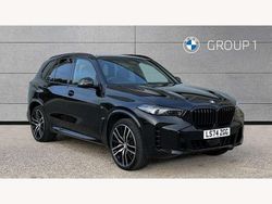 Black Used 2024 BMW X5 M Sport SUV | £66,995