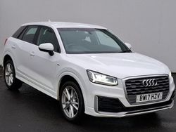 White Used 2017 Audi Q2 S-Line SUV | £13,998 (Fair price)