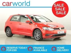 Red Used 2017 VW Golf VII SE Hatchback | £8,700 (Fair price)