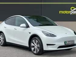 White Used 2023 Tesla Model Y SUV | £24,500 (Fair price)