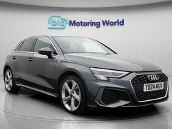 Grey Used 2024 Audi A3 Sportback e-tron S-Line Hatchback | £24,000 (Fair price)