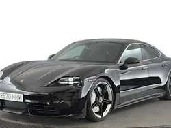 Black Used 2020 Porsche Taycan Turbo Sedan | £46,320 (Good price)