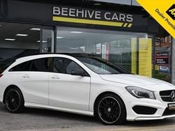 White Used 2016 Mercedes CLA220 Shooting Brake AMG Estate | £11,950 (Fair price)
