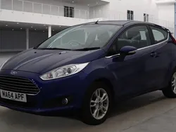 Blue Used 2014 Ford Fiesta Zetec Hatchback | £7,795 (Fair price)