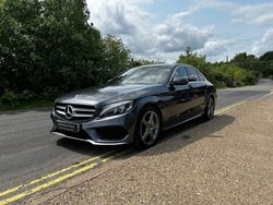 Grey Used 2016 Mercedes C220 AMG line Sedan | £11,995 (Fair price)