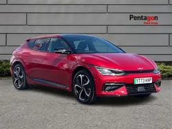 Red Used 2023 Kia EV6 GT-Line S SUV | £31,498 (Fair price)