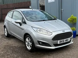 Silver Used 2016 Ford Fiesta Zetec Hatchback | £5,950 (Fair price)
