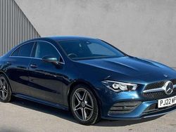 Blue Used 2022 Mercedes CLA200 Premium Coupe | £25,280