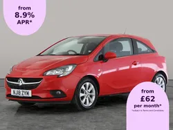 Red Used 2018 Vauxhall Corsa Hatchback | £5,372 (Fair price)