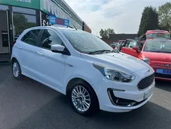 White Used 2018 Ford Ka Zetec Hatchback | £7,499 (Fair price)