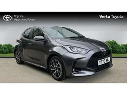 Grey Used 2023 Toyota Yaris Hybrid Design Hatchback | £19,117 (Fair price)