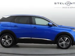 Blue Used 2021 Peugeot 3008 Allure Premium SUV | £13,944 (Fair price)
