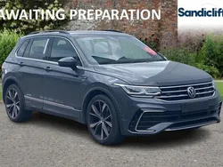 Grey Used 2021 VW Tiguan R-line SUV | £26,017 (Fair price)