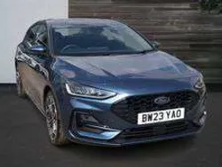 Blue Used 2023 Ford Focus ST-Line X Hatchback | £18,490 (Fair price)