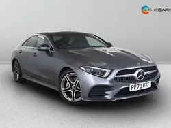 Grey Used 2020 Mercedes CLS300 AMG line Coupe | £23,975