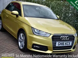 Yellow Used 2016 Audi A1 Sport Hatchback | £11,990 (Fair price)