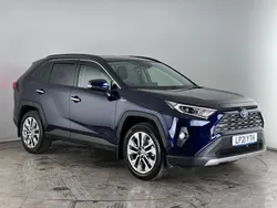Blue Used 2021 Toyota RAV4 Hybrid SUV | £27,300 (Fair price)
