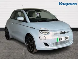 Blue Used 2021 Fiat 500e La Prima Hatchback | £14,900 (Fair price)