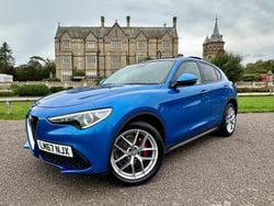 Misano blue Used 2017 Alfa Romeo Stelvio SUV | £17,995 (A bit pricey)