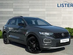 Urano grey Used 2021 VW T-Roc Black Edition SUV | £19,790 (Fair price)