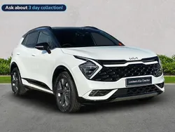White Used 2023 Kia Sportage GT-Line S SUV | £26,999 (Fair price)