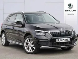 Black magic pearl effect Used 2022 Skoda Kamiq SE L Executive SUV | £16,990 (Fair price)