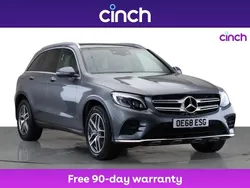 Grey Used 2018 Mercedes GLC250 AMG line SUV | £22,499 (A bit pricey)