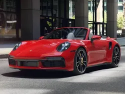 Guards red Used 2023 Porsche 911 Turbo S Cabriolet | £163,990 (Good price)