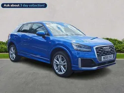 Blue Used 2018 Audi Q2 S-Line SUV | £16,050 (Fair price)