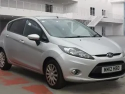 Silver Used 2012 Ford Fiesta Hatchback | £4,499 (A bit pricey)