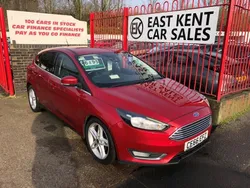 Red Used 2016 Ford Focus Titanium Hatchback | £5,000 (A bit pricey)