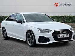 Paint metallic Used 2020 Audi A4 Black Edition Sedan | £16,710 (Fair price)
