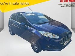 Blue Used 2015 Ford Fiesta Titanium Hatchback | £7,488 (A bit pricey)