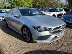 Silver Used 2021 Mercedes CLA180 AMG line Sedan | £18,750 (Fair price)