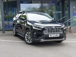 Black Used 2022 Toyota RAV4 Hybrid SUV | £31,998 (A bit pricey)