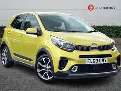 Green Used 2018 Kia Picanto X-Line Hatchback | £8,322 (Fair price)